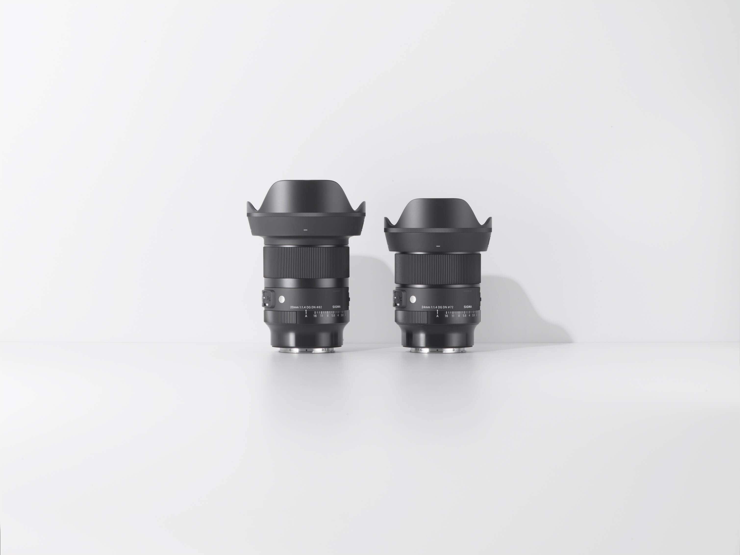 New products: SIGMA 20mm F1.4 DG DN | Art and 24mm F1.4 DG DN | Art for Sony E-mount and L-mount